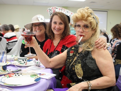 Linda Raschae, Cheryll Mabray, and Robin Chiesa